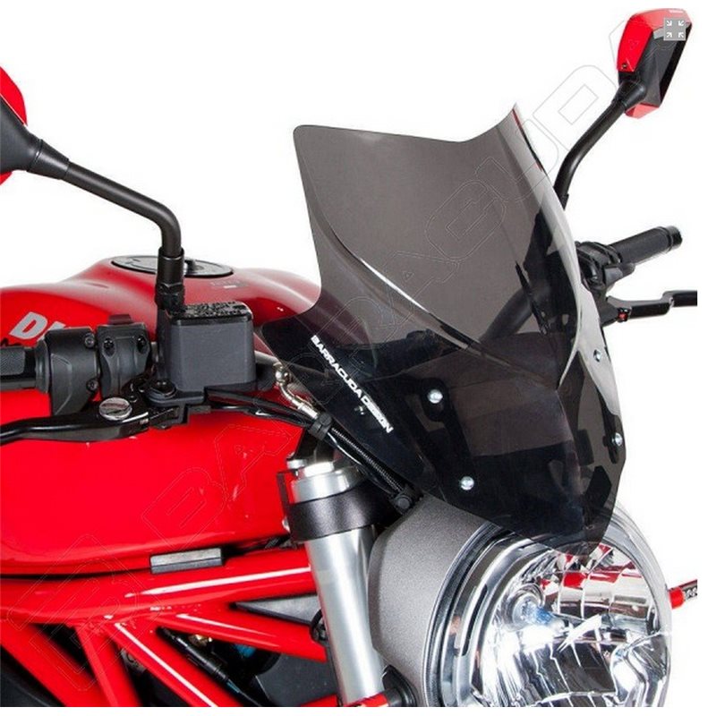 DUCATI STREETFIGHTER 1100 CUPULA AEROSPORT BARRACUDA DUCATI STREETFIGHTER 1100 CUPULA AEROSPORT BARRACUDA